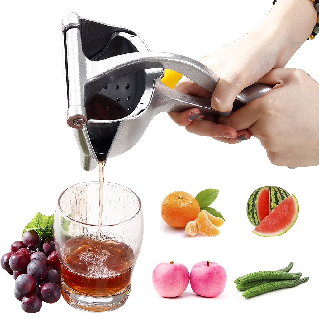 Máy ép cam bằng tay, giá máy ép cam bằng tay, dụng cụ ép nước hoa quả bằng tay, vắt nước cam chanh kiệt nước, bóc tách hạt óc chó, hạnh nhân dễ dàng chất liệu bằng nhôm siêu bền - máy ép trái cây cực hót cho mùa hè năm nay.