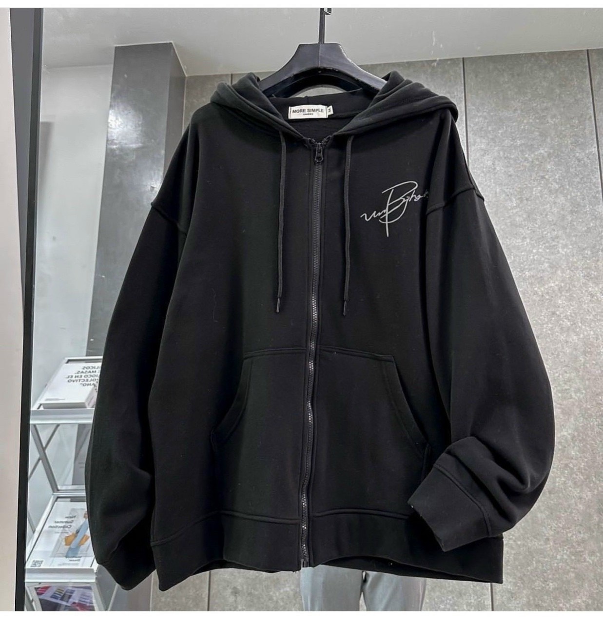 Áo Khoác Hoodies Nam Nữ BB Tay Phồng Phối Dáng Rộng Cá Tính Thời Trang Hot Trend Mới TP431