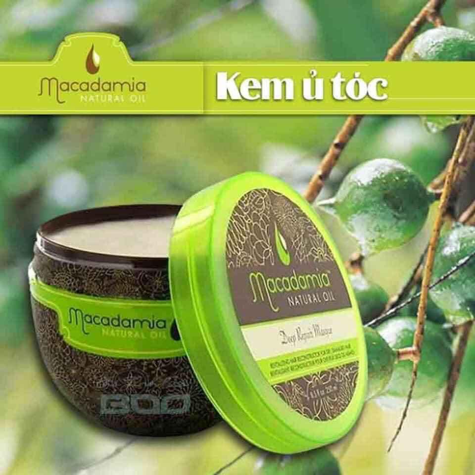 Nhập khẩu chính hãng kem hấp macadamia deep repair masque