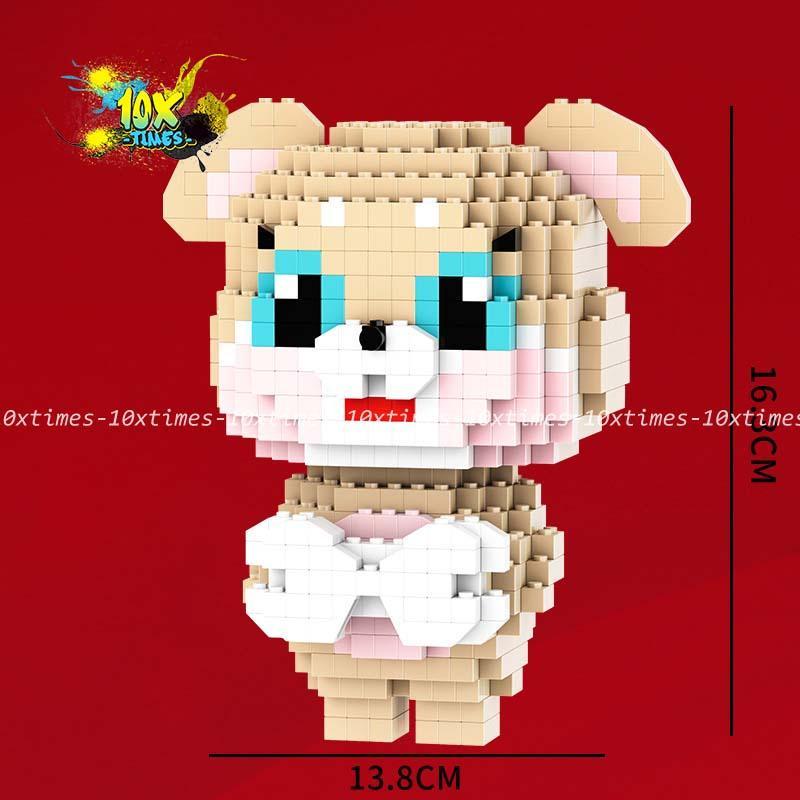 Mô hình lắp ráp 12 con giáp lớn