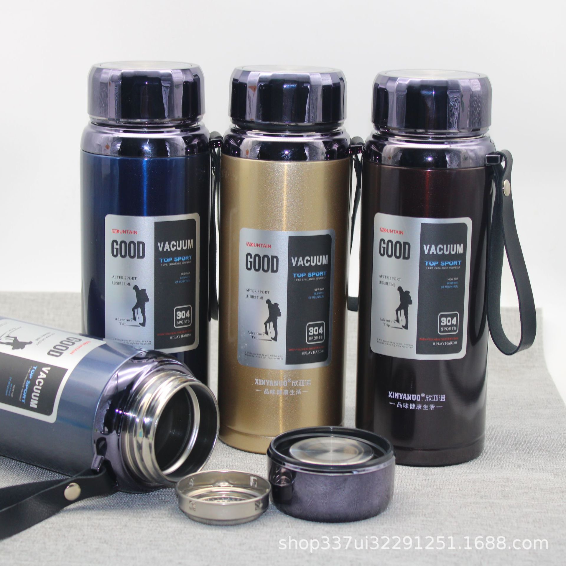 BÌNH GIỮ NHIỆT BAOL LẮP KIM CƯƠNG CAO CẤP 600ML/ 800ML/ 1000ML/ 1200ML/ 1500ML- inox 304 cao cấp