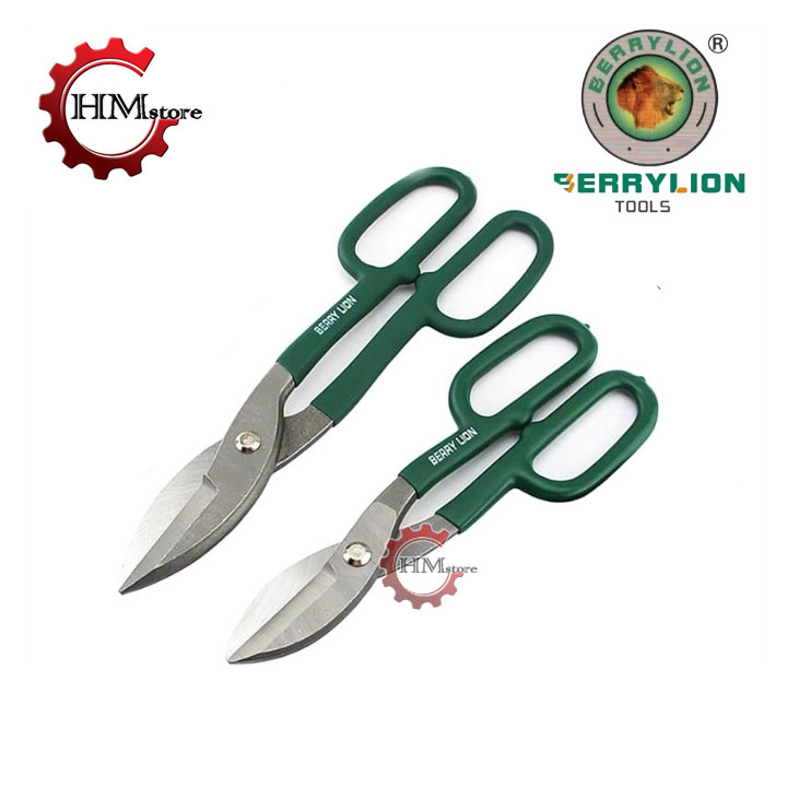 Kéo cắt tôn berrylion 10inch và 12inch - dụng cụ cắt tôn, cắt tấm sắt cầm tay, kéo cắt tôn sắt bằng tay, kìm cắt tôn chính hãng 250mm và 300mm - thương hiệu sư tử - hải my store