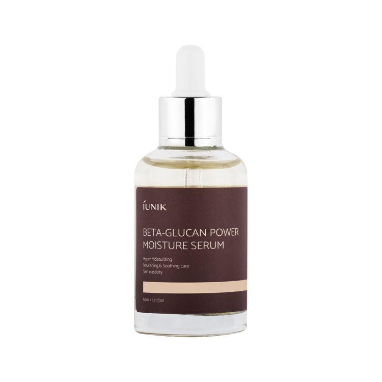 Tinh chất dưỡng ẩm dành cho da khô và nhạy cảm IUNIK Beta Glucan Power Moisture Serum 50ml [13/4/2024]