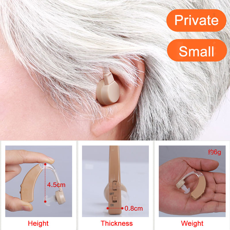 Máy trợ thính tay nghe trợ thính cao cấp không dây Kingdo pin sạc A1