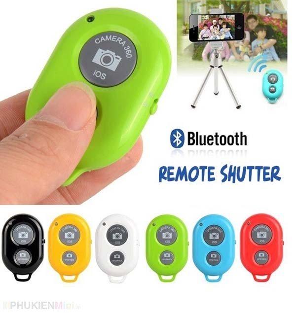 Nút bấm chụp hình nút bấm bluetooth chụp hình quay phim cho điện thoại