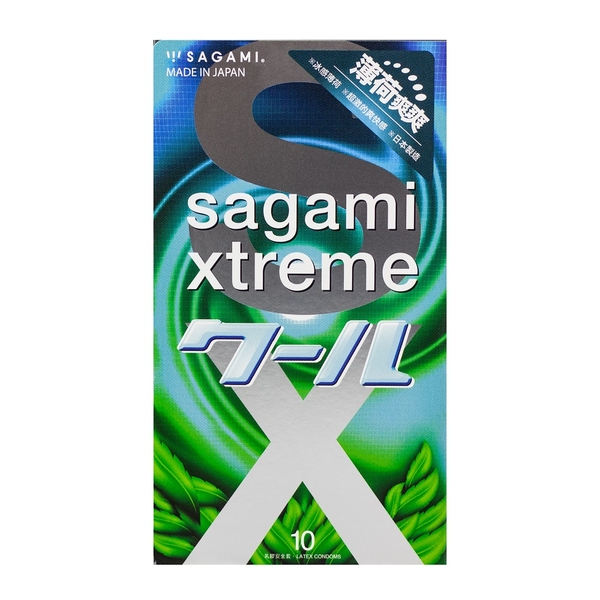 Bao cao su Sagami Spearmint - Hương bạc hà