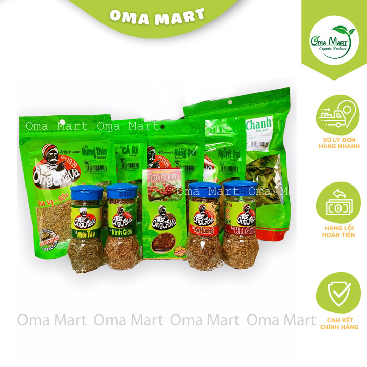 Gia vị thơm ông chà và