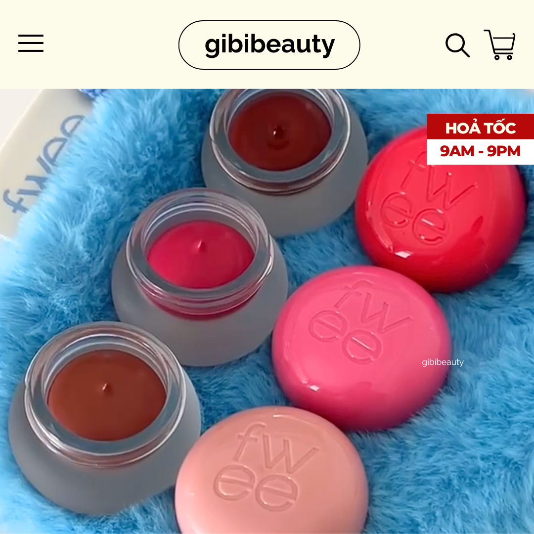   SẴN  Son FWEE Blurry Pudding Pot 5g 