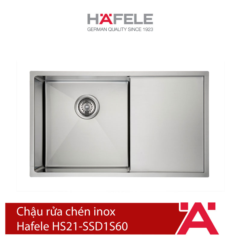 Chậu rửa chén inox hafele hs21-ssd1s60 567.94.010