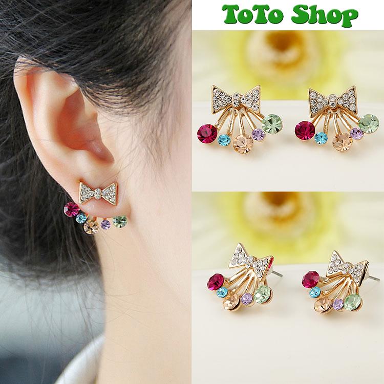 Bông tai phong cách Hàn Quốc ngộ nghĩnh siêu dễ thương BSTKNu - [ToToShop]