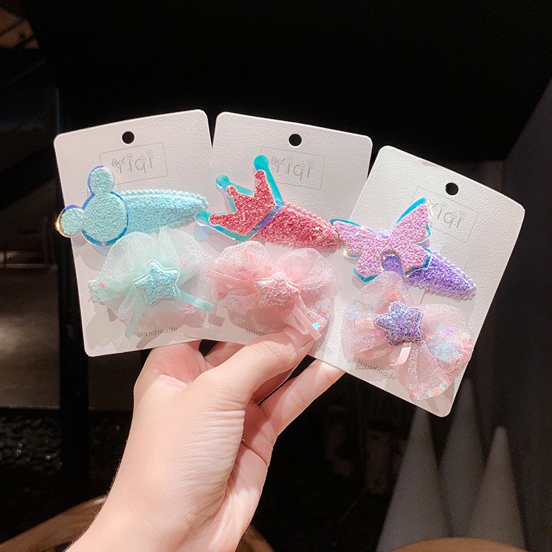 Kẹp tóc công chúa siêu cute dễ thương giá rẻ hottrend 2020