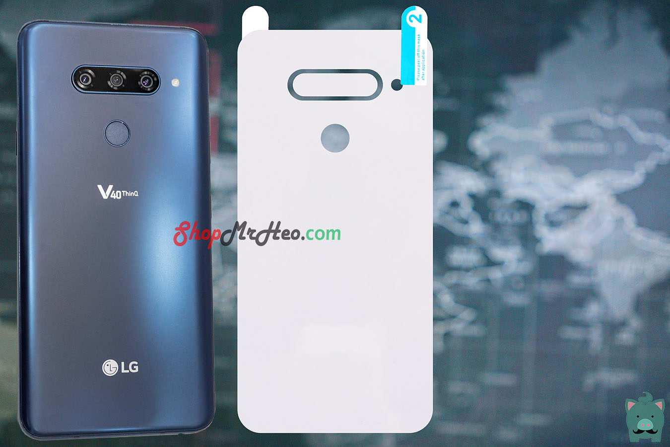 Dán dẻo ppf mặt sau lưng lg v40 thinq