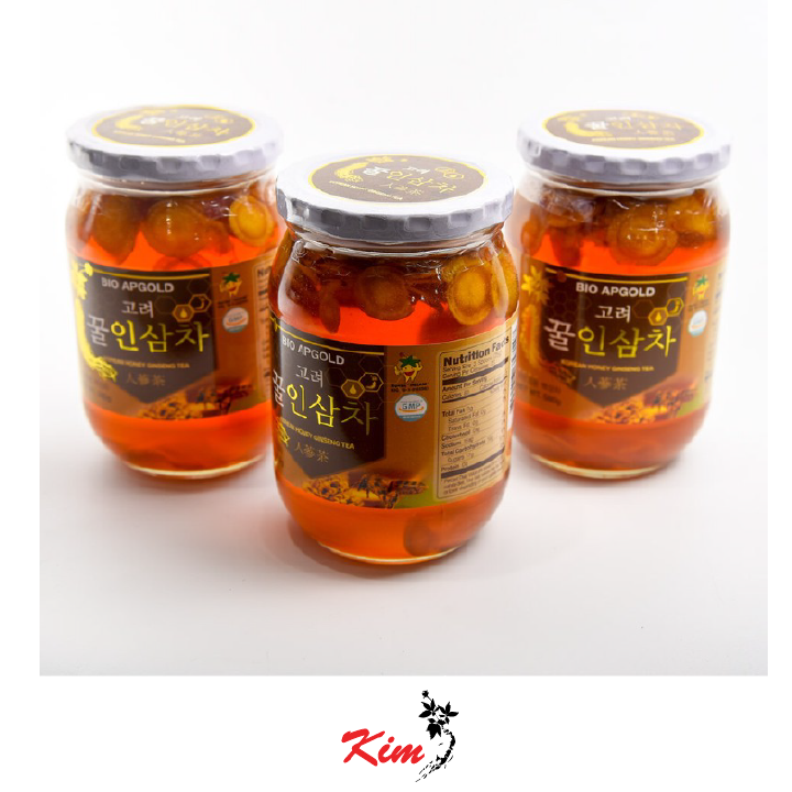 Sâm thái lát ngâm mật ong Hàn Quốc Bio Hũ 580g
