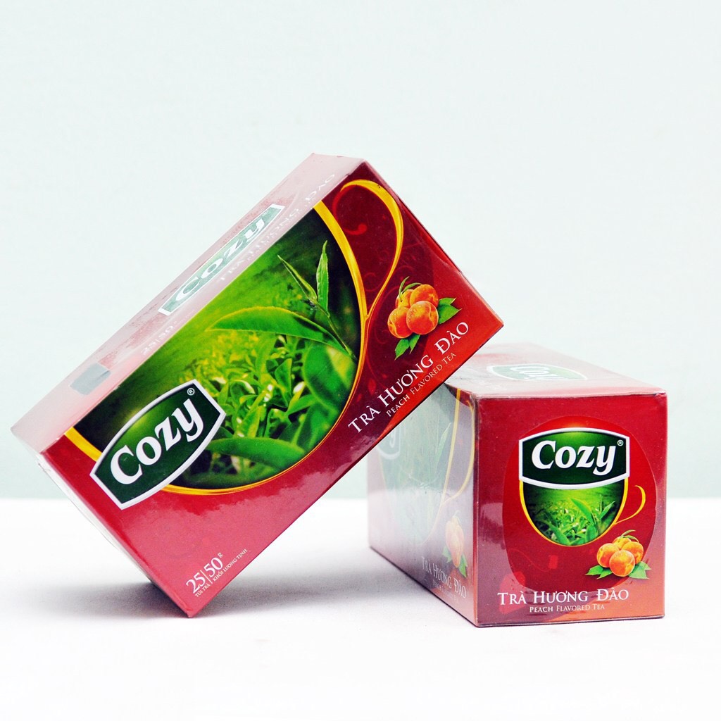 Trà Đào túi lọc Cozy