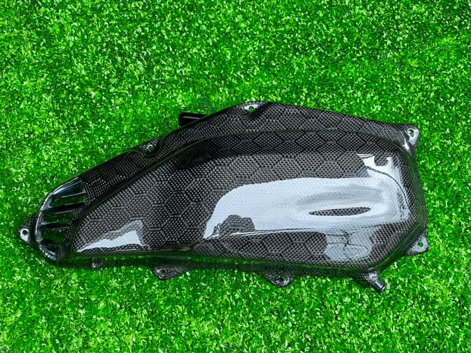 Ốp pô e vario click ab 125-150 chính hãng đời từ 2013 - 2022 ốp carbon fiber