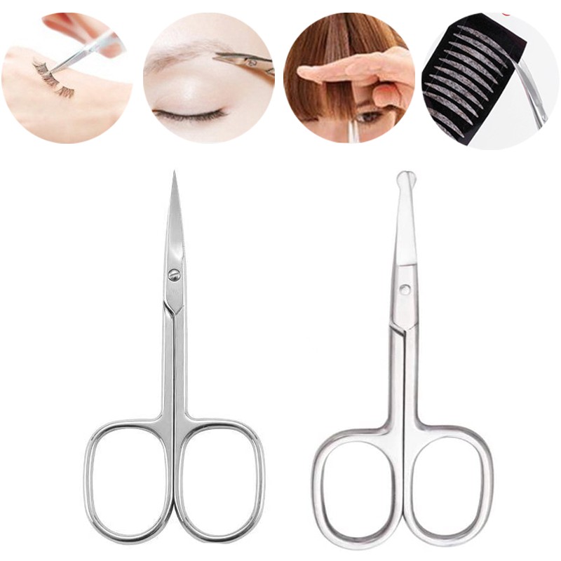 Kéo Cắt Mi, Tỉa Lông Mày, Kéo Cắt Mi Mini_Phụ Liệu Mi Hậu