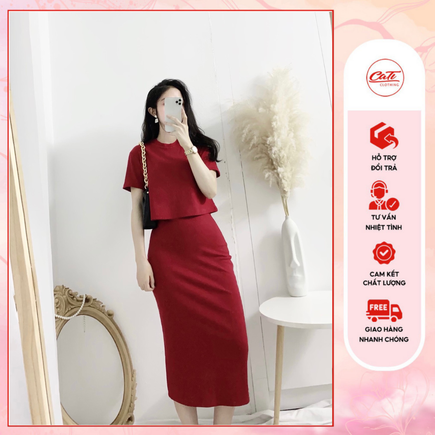 CATI Set len tăm siêu sang chảnh