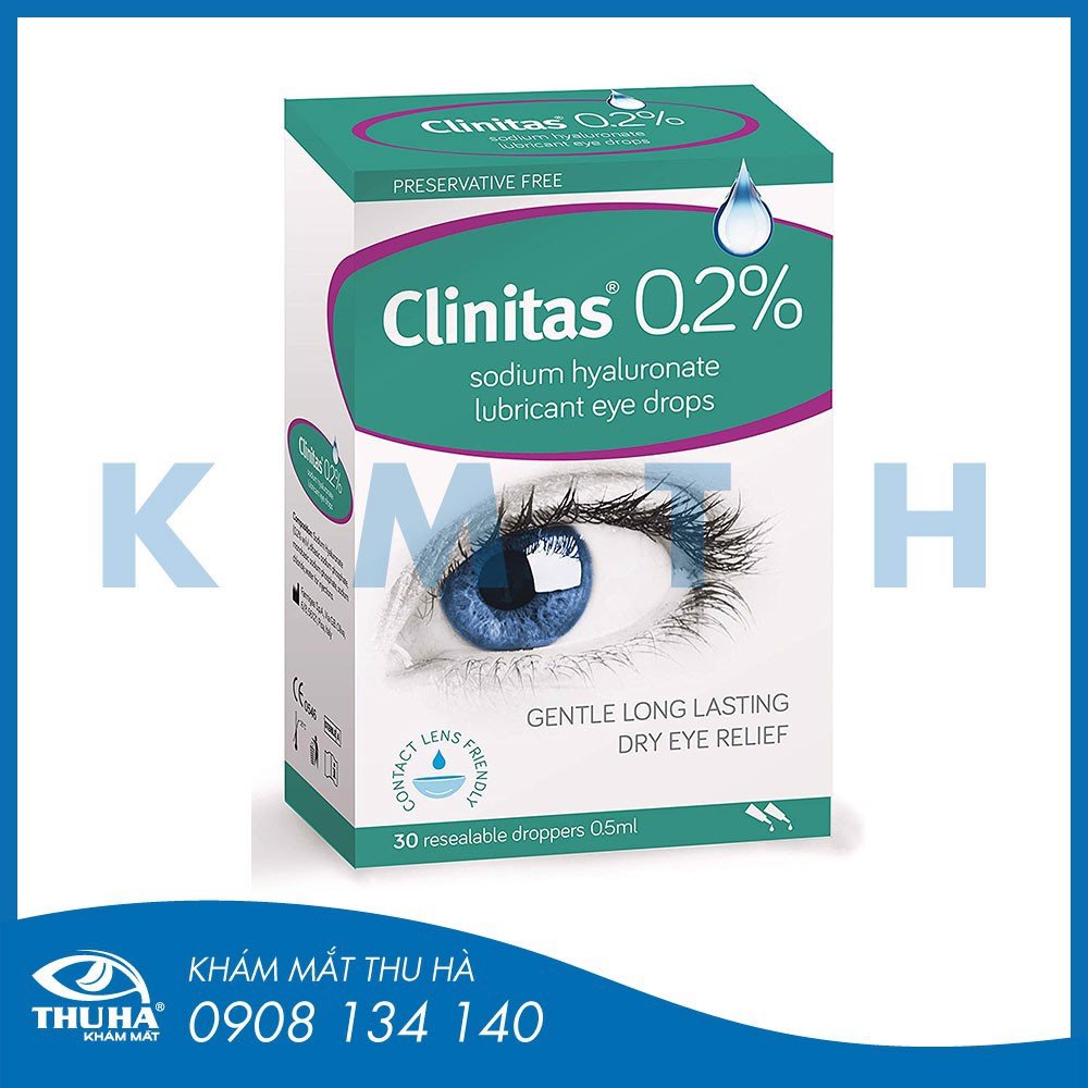 Dung dịch nhỏ mắt clinitas® 0.2%