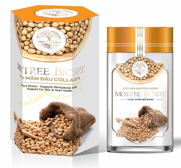 [HCM]KẸO MẦM ĐẬU NÀNH MOCHA MOTREE BIGSIZE