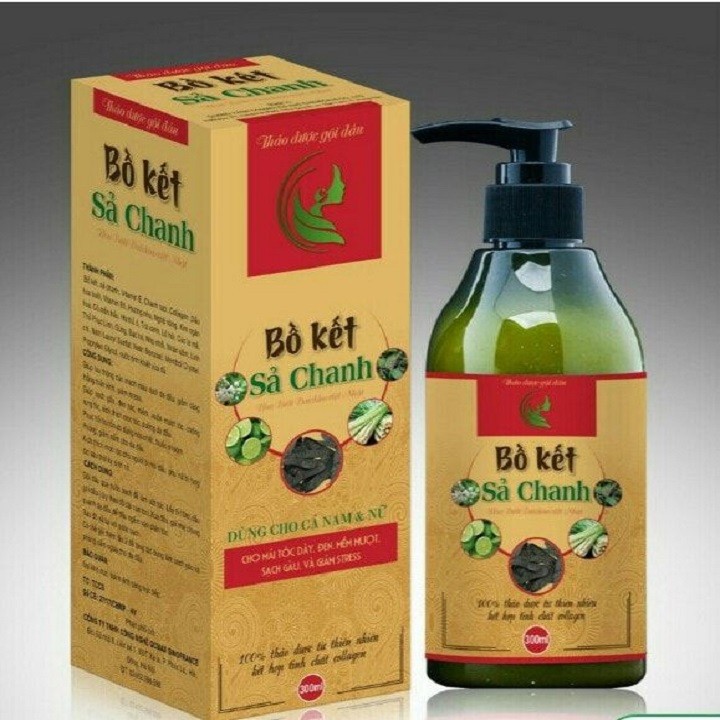 Dầu gội bồ kết sả chanh