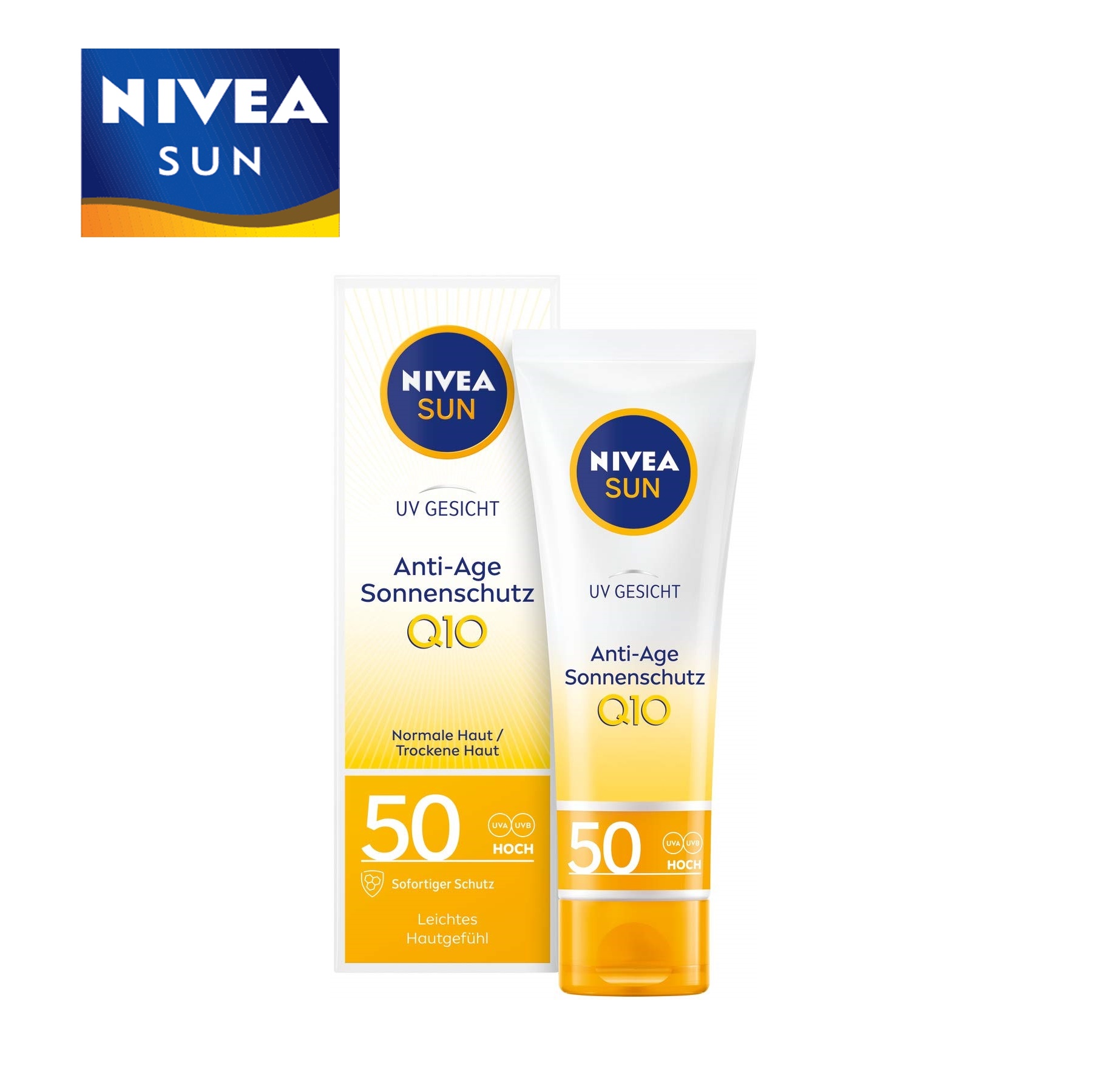 KEM CHỐNG NẮNG NIVEA SUN UV GESICHT SPF50 CHỐNG LÃO HÓA, NÁM, SẠM, TÀN NHANG. PHÙ HỢP MỌI LOẠI DA - HÀNG NHẬP ĐỨC