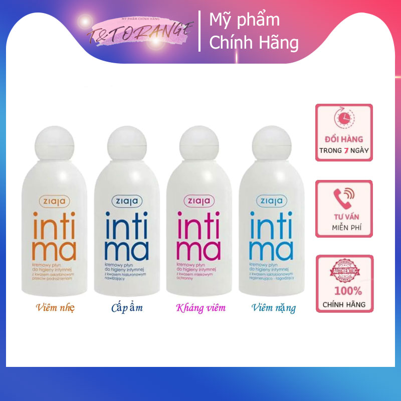 Dung dịch vệ sinh phụ nữ Intima Ziaja 200ml Ba Lan