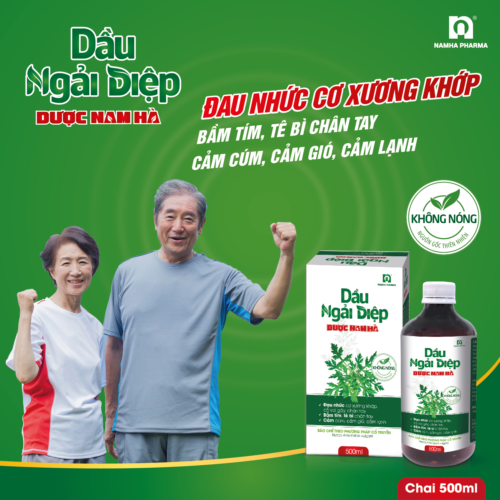 Tinh dầu ngải diệp nam hà 50ml