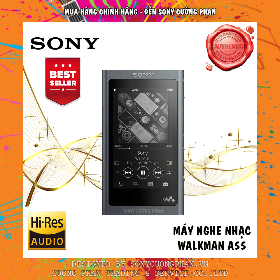 [Trả góp 0%] Máy Nghe Nhạc Sony Walkman NW-A55 - Hãng Phân Phối Chính Thức