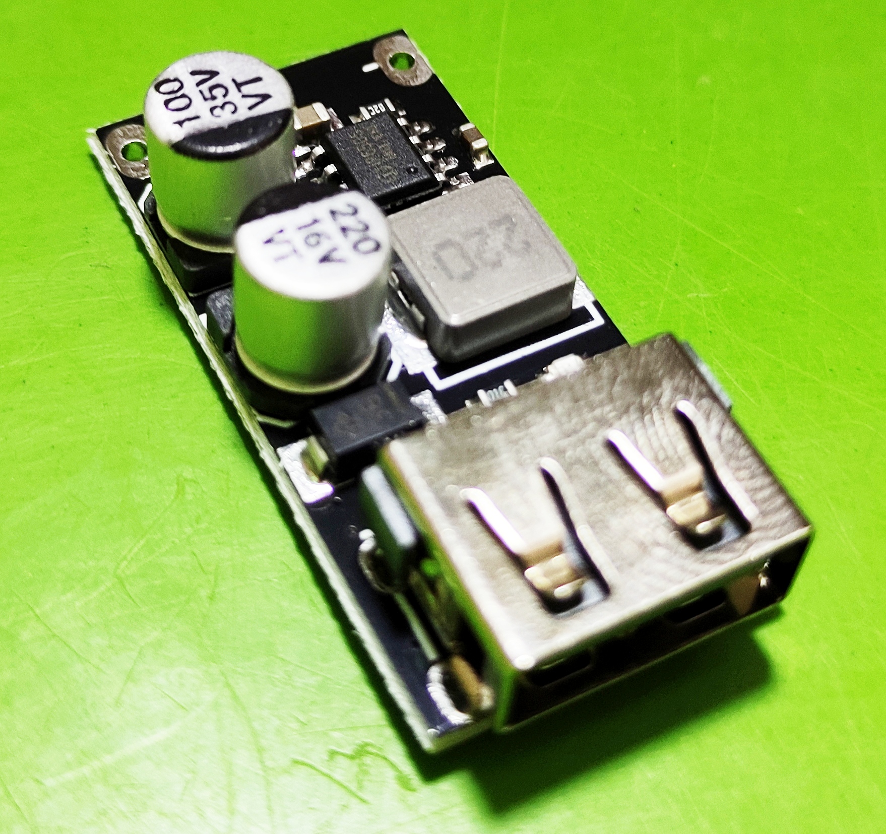 Mạch sạc nhanh QC 3.0 hạ áp nguồn vào DC 6-32v cổng ra USB
