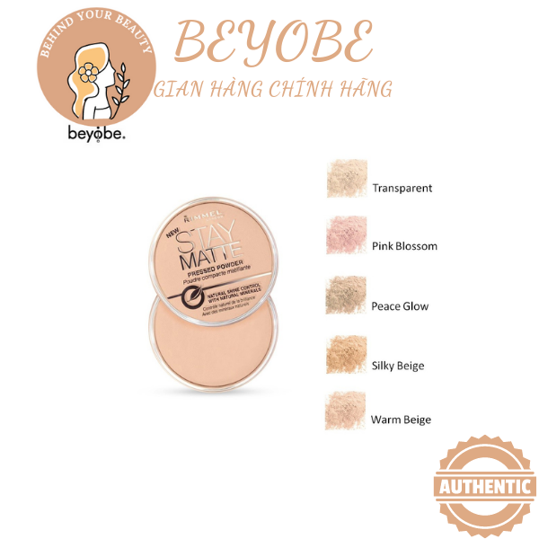 Phấn phủ Rimmel London Stay Matte powder poudre