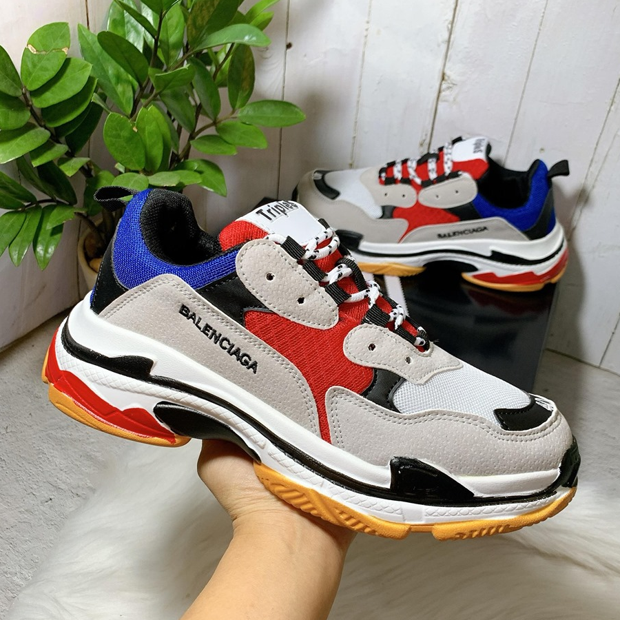 [HCM]Giày Đế Cao BalenTriples Nam Nữ Cao Cấp Chất Đẹp 2020 [ Tặng Box - Ảnh Thật]