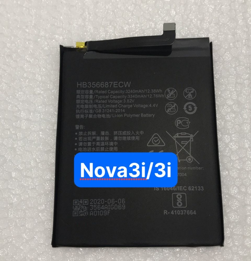 Pin Huaweii Nova 2i/ 3i dung lượng 3240mAh zin - Bảo hành 6 tháng