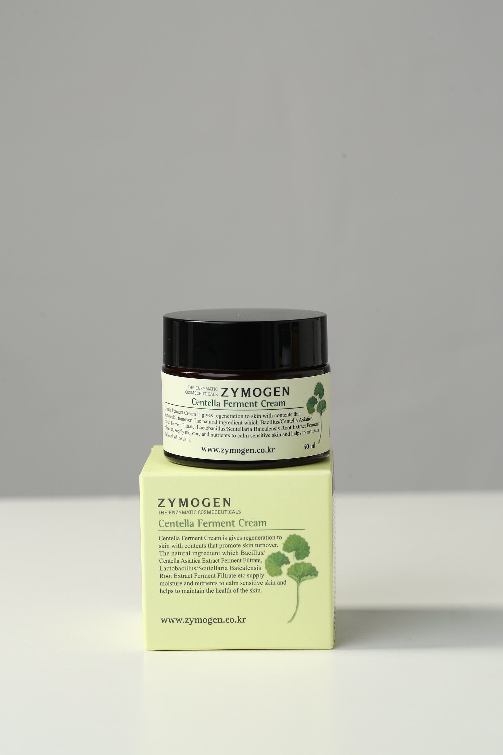 [Nhập khẩu] Kem dưỡng ZYMOGEN rau má lên men cho da mụn, treatment 50ml - ZYMOGEN CENTELLA FERMENT CREAM