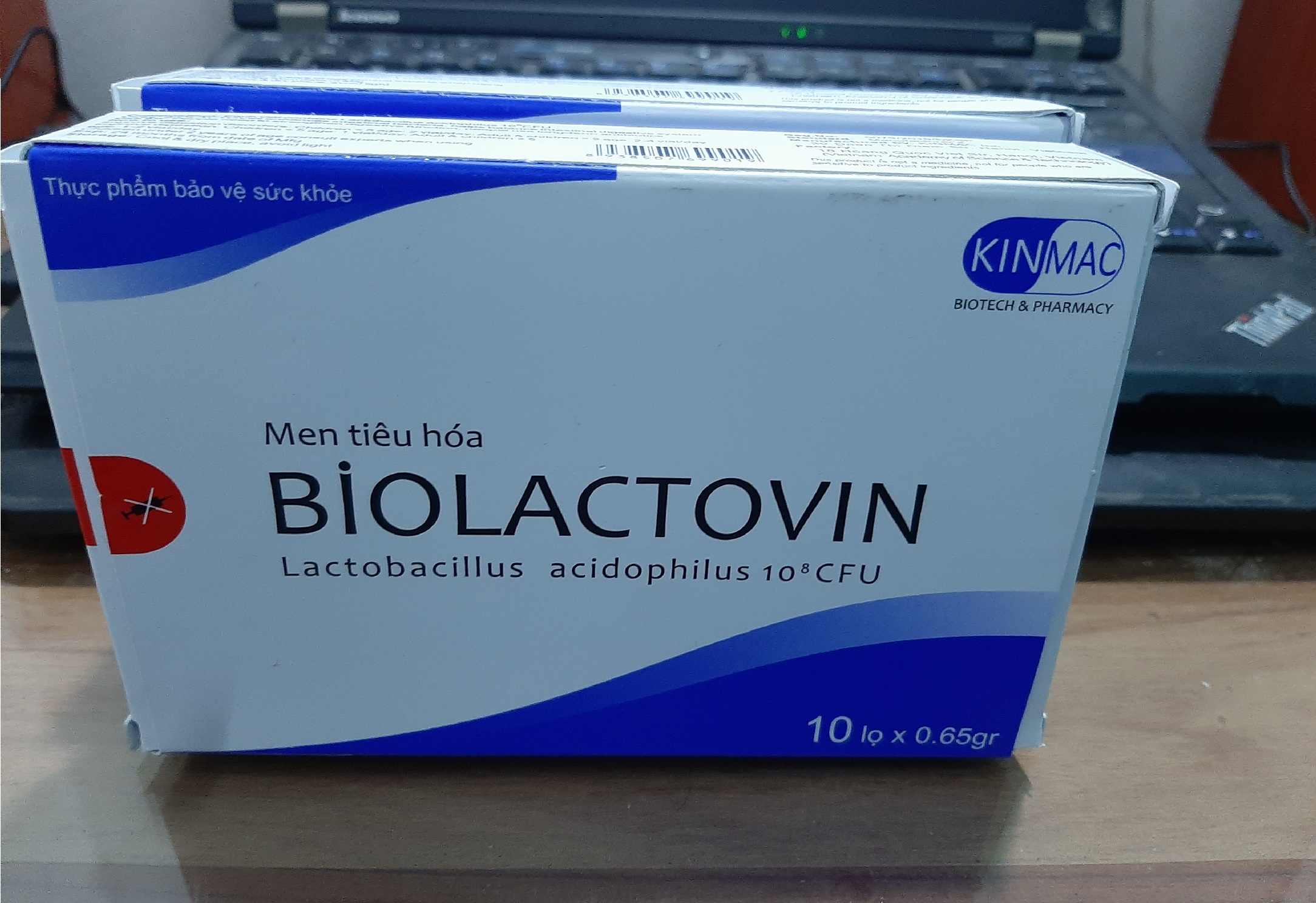 Men tiêu hóa Bio.lactovin (Hộp 10 lọ)