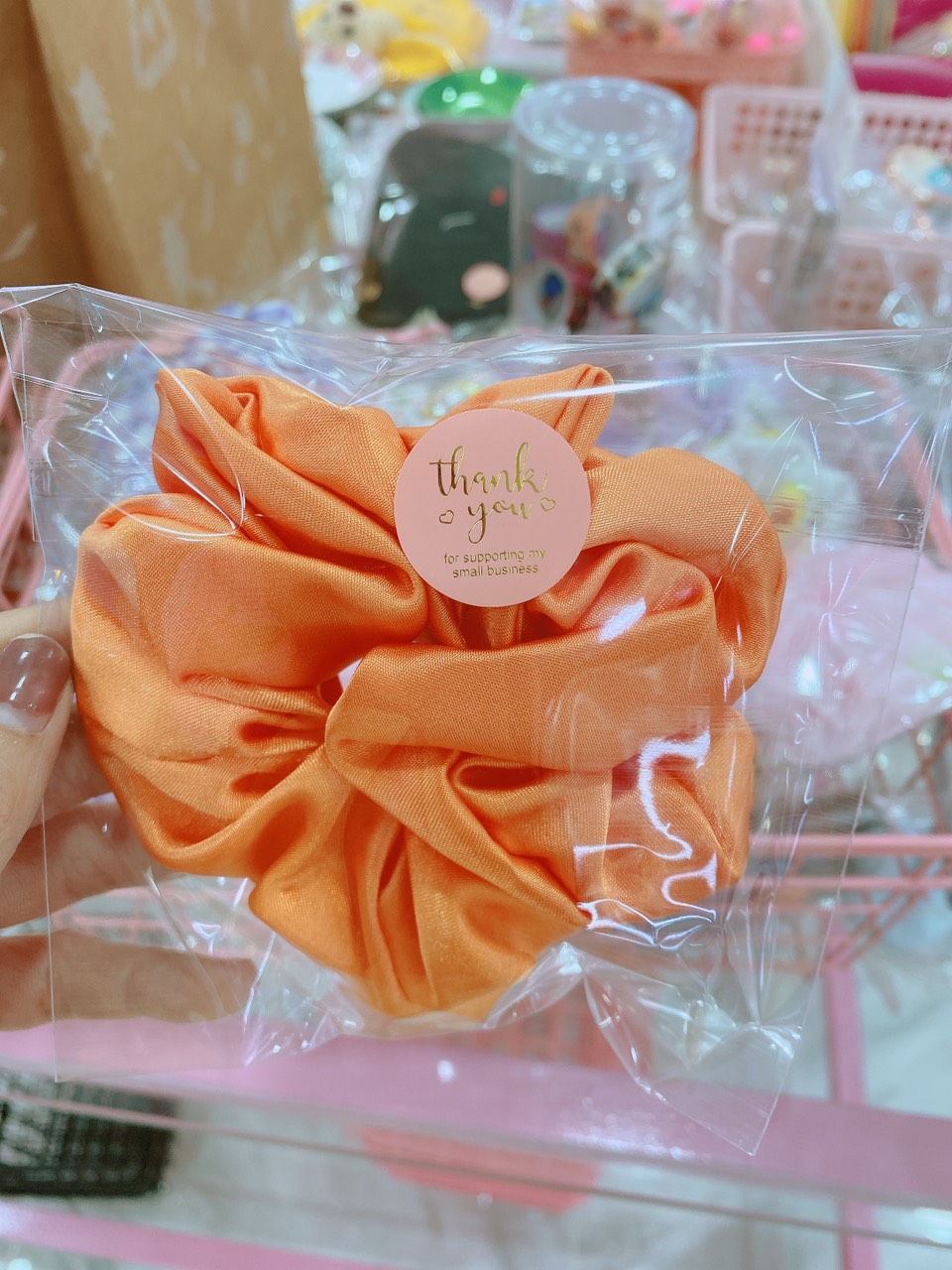 Cột Tóc Vải Scrunchies - Dây Buộc Tóc Scrunchies