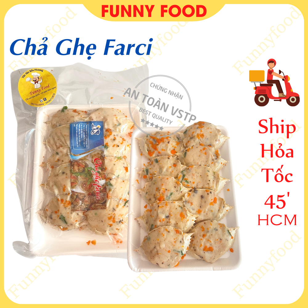 Chả Ghẹ Farci – [10 Mai] Chả Ghẹ Chiên, Thả Lẩu Ngon – [Ship Hỏa Tốc HCM] – Funnyfood