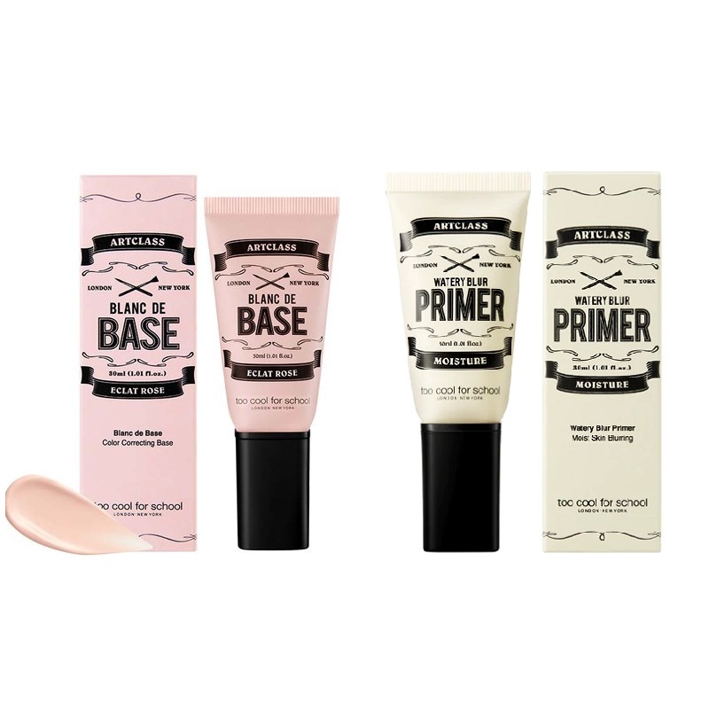 Kem lót trang điểm too cool for school art class watery blur primer / blanc de base 30ml