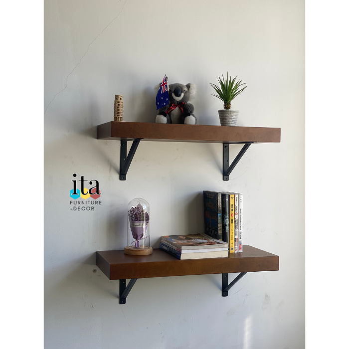 Kệ gỗ treo tường thanh ngang 24 inch