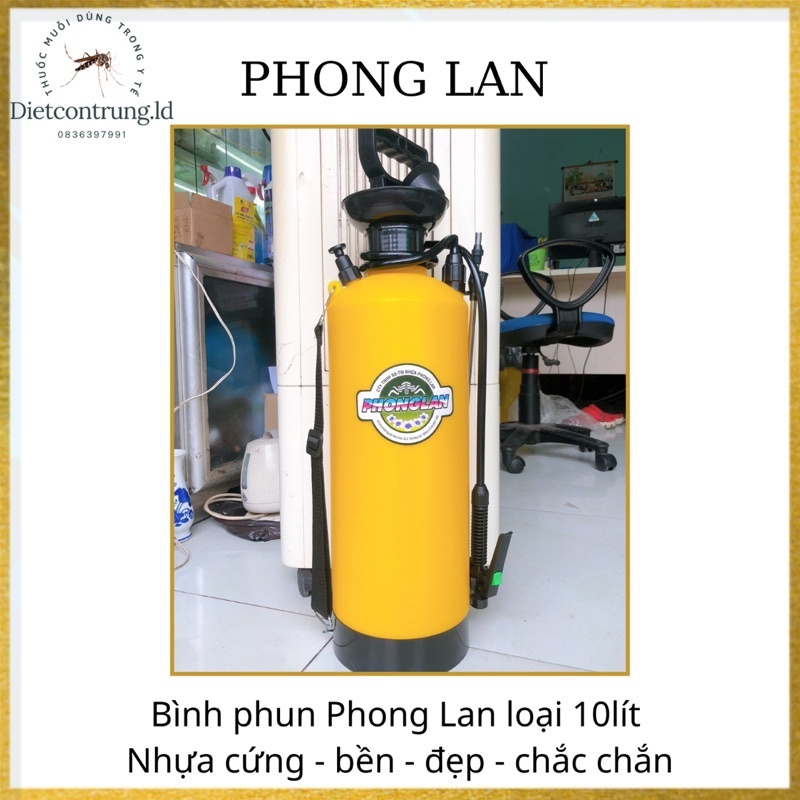 [ bình phun 10lit phong lan - nhựa cao cấp ]