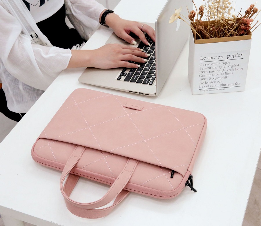 [HCM]Túi chống sốc đựng laptop Macbook thời trang vải chống thấm nước.Brinch