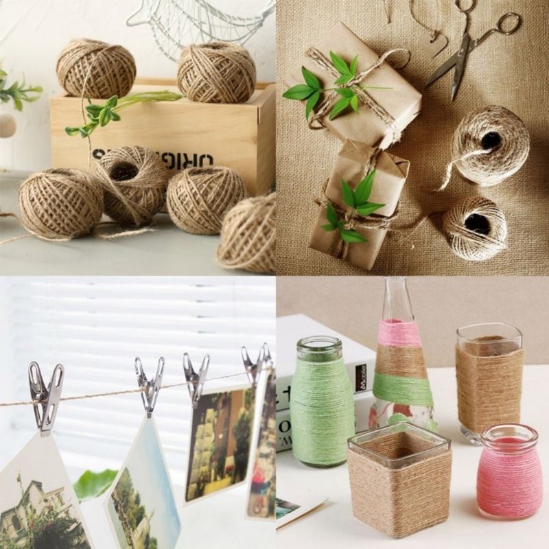 Dây thừng treo ảnh và decor