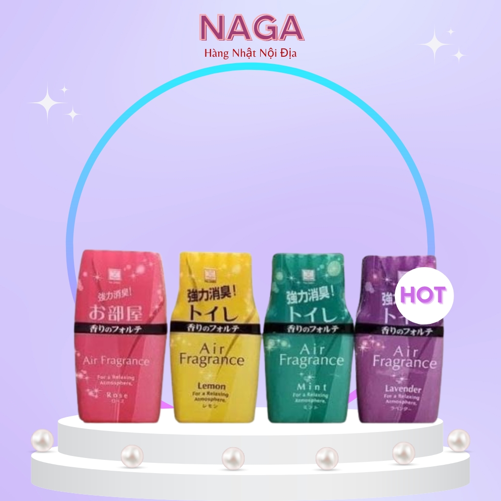 Hộp khử mùi toilet, thơm phòng Air Fragrance Nhật Bản