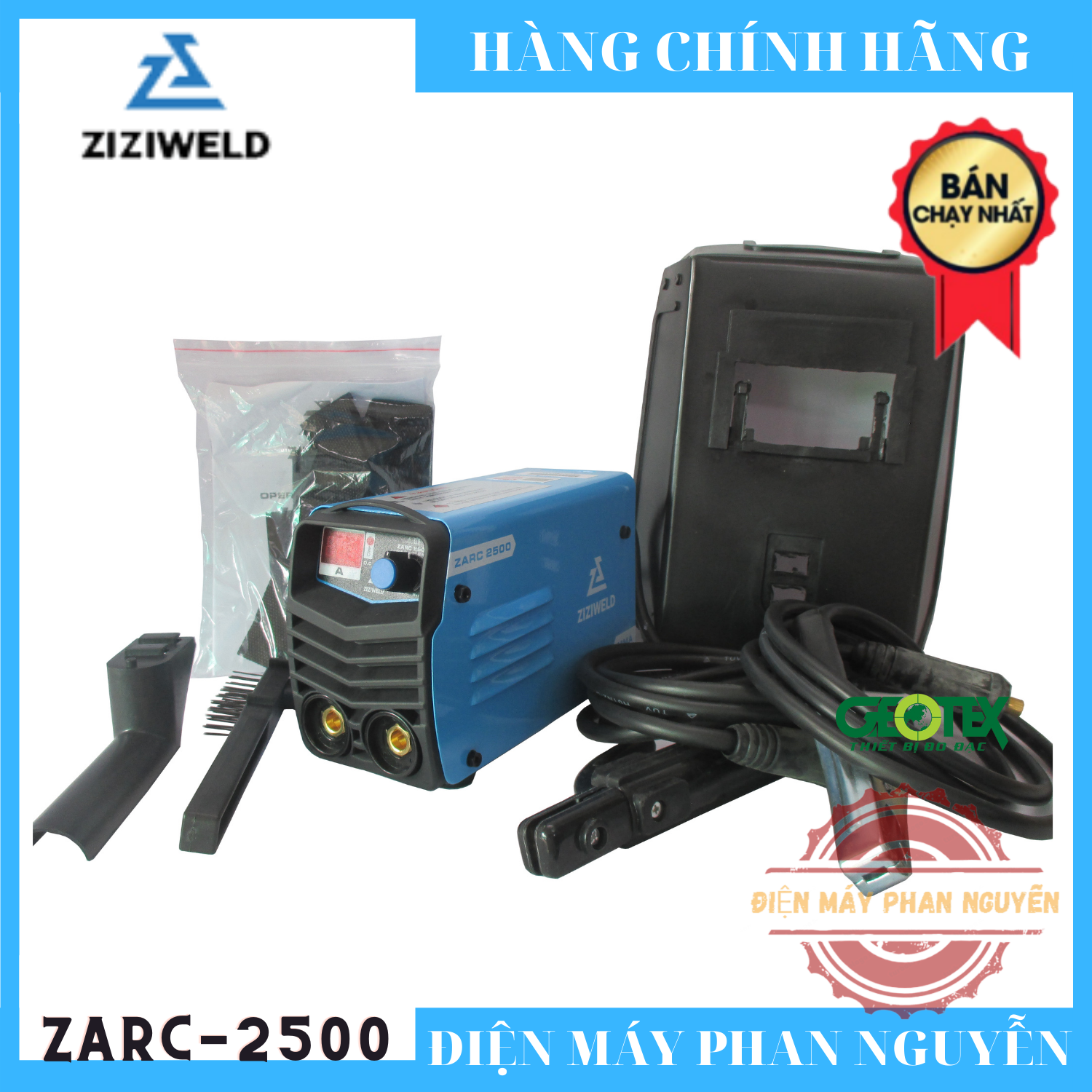 Máy Hàn Que zarc - 2500 ziziweld máy hàn mini tiết kiệm điện cho thợ gia đình cửa sắt