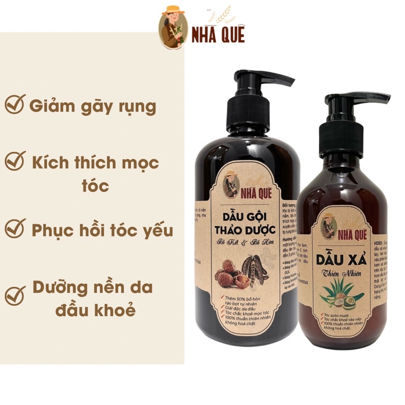 Dầu gội bồ kết