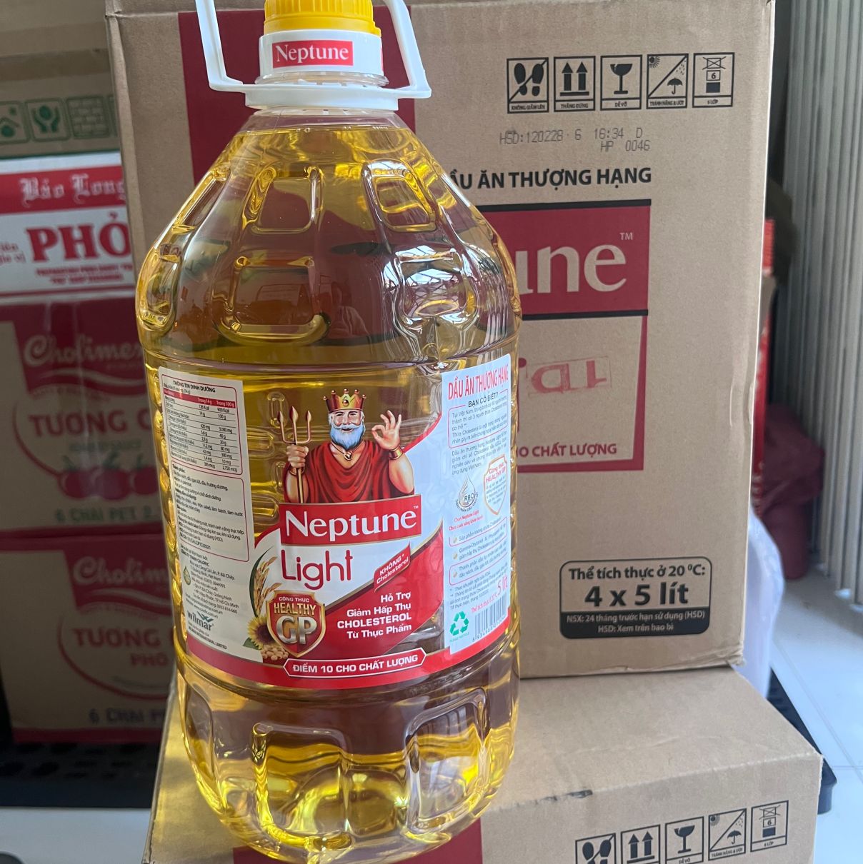 [5L] Dầu ăn NEPTUNE LIGHT
