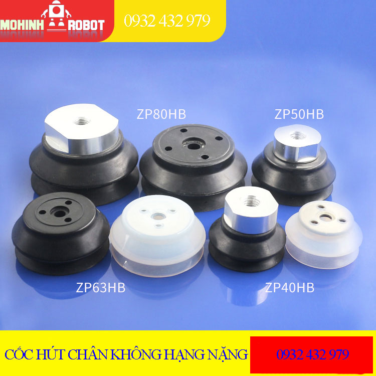 Cốc hút chân không hạng nặng smc 2 lớp zp40hbs/n,zp50hbs/n,zp63hbs/n,zp80hbs/n,zp100hbs/n,zp125hbs/n