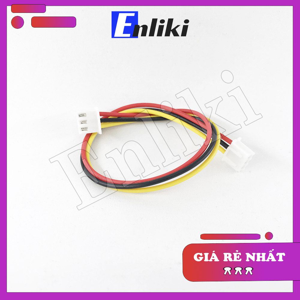 Cáp 3 sợi dài 20cm loại 2 đầu cái xh2.54-3y 22awg