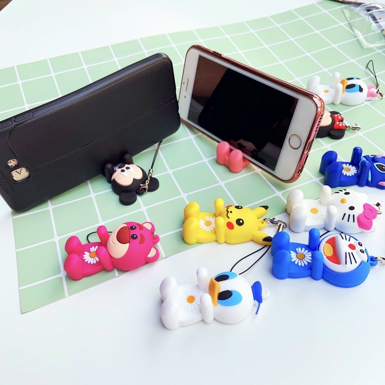 ❣️ảnh thật+ được chọn mẫu❣️ móc treo điện thoại cute- móc treo điện thoại dễ thương- móc điện thoại kiêm giá đỡ- giá đỡ điện thoại cute- dây treo điện thoại- dây đeo điện thoại giá rẻ- giá sỉ