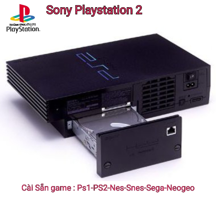 Máy PS2 Adapter 500GB (Ổ cứng gắn trong tốc độ cao) cài sẵn PS1/PS2/NES/SNES/SEGA/NEOGEO