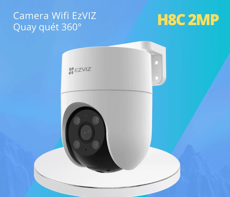 Camera IP Hồng ngoại không dây 2.0 Megapixel EZVIZ H8C-R100